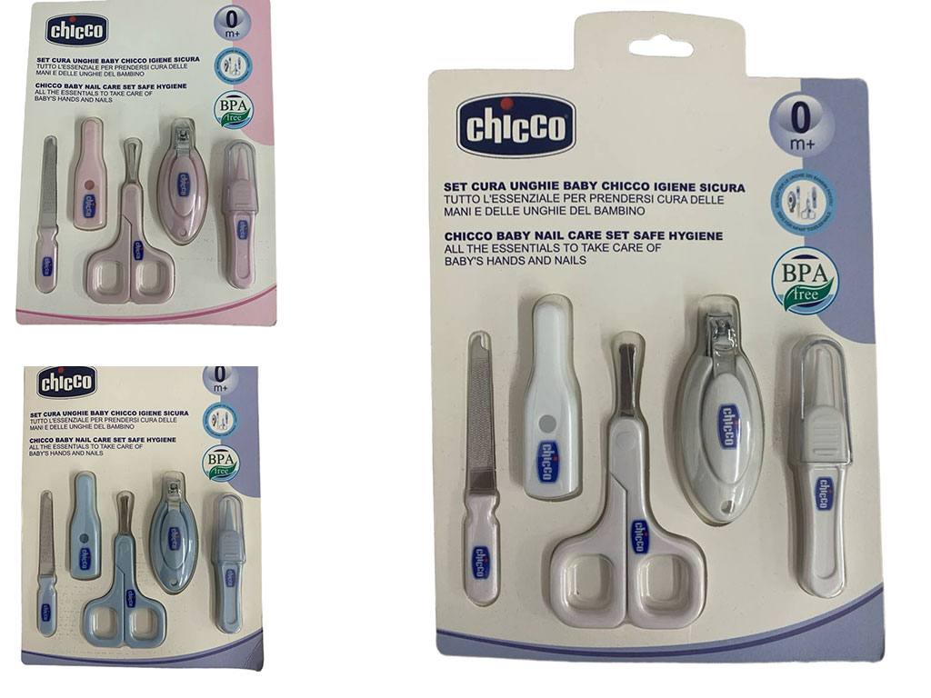 ست ناخن گیر نوزادی 5 تکه چیکو chicco