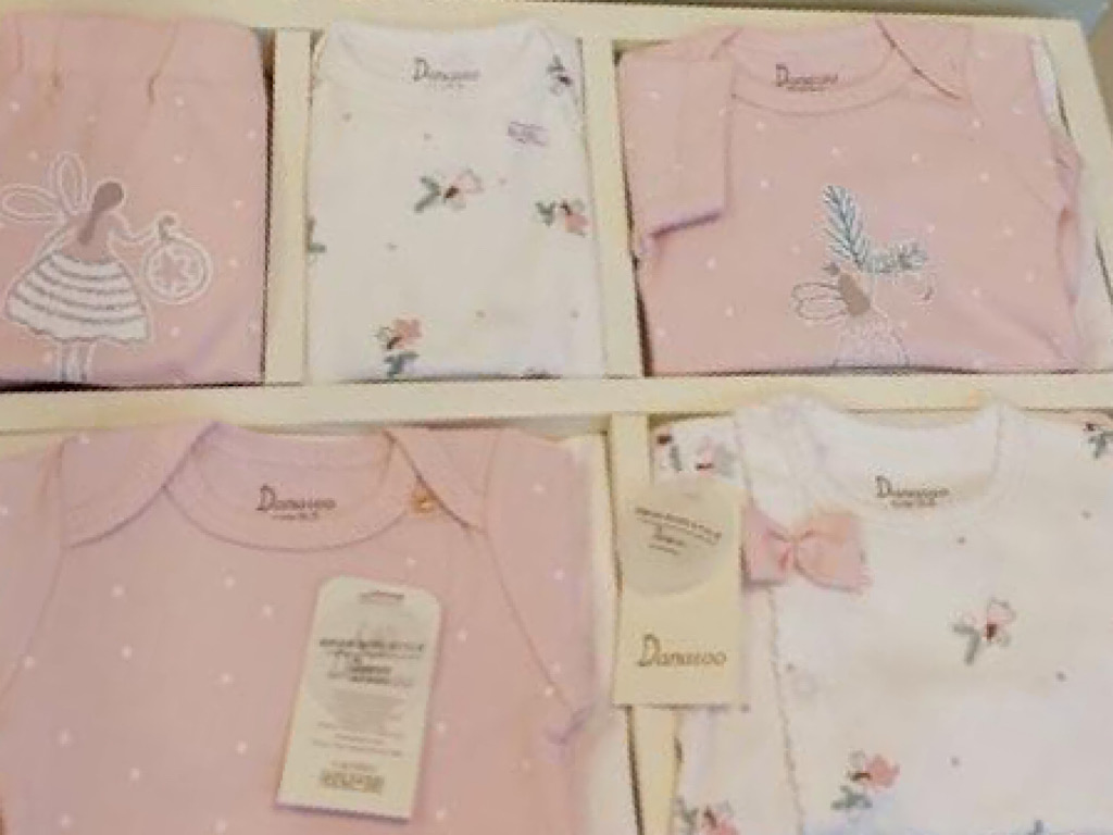 ست بیمارستانی  19  تکه نوزادی دخترانه طرح فرشته مهربان دانالو Danaloo