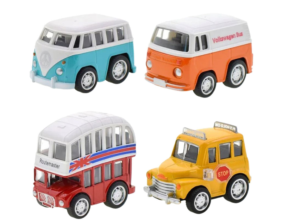 ماشین فلزی عقب کش سایز کوچک اسباب بازی