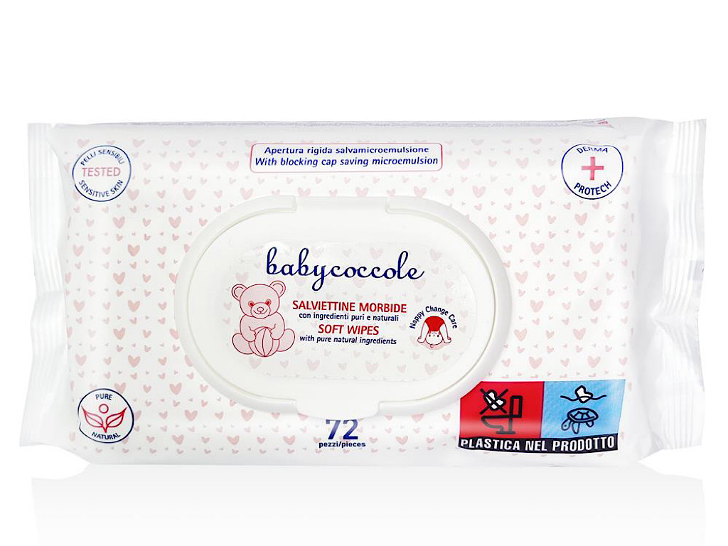 دستمال مرطوب نوزادی 72عددی بیبی کوکول babycoccole