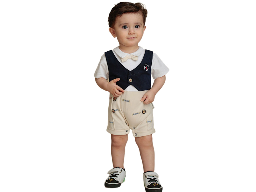 رامپر مجلسی جلیقه دار نوزادی دانالو DANALOO