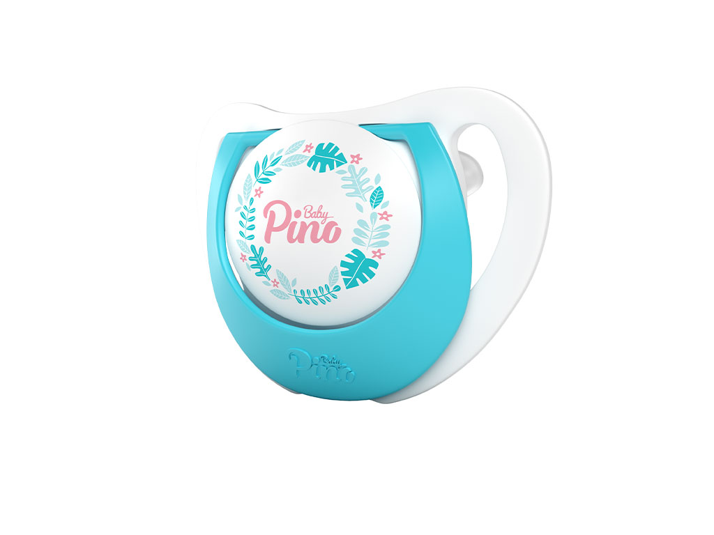 پستانک سیلیکونی ارتودنسی تک عددی سایز 18-6 ماه پینو بیبی Pino baby