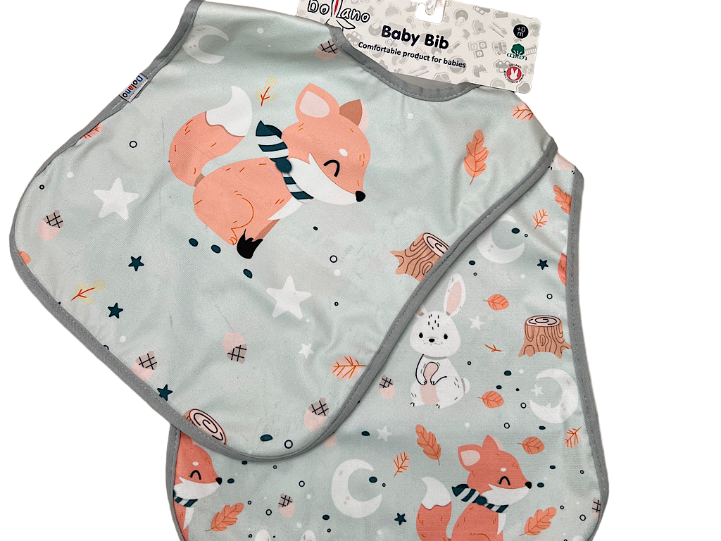 پیشبند نوزادی  کاسه ای طرحدار سایز بزرگ دولانو dolano