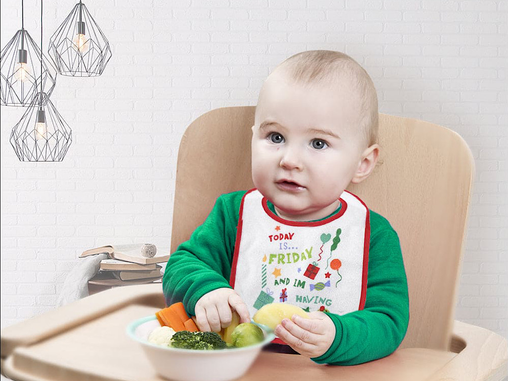 پیشبند نوزادی طرح حیوانات بیبی فور لایف baby 4 life