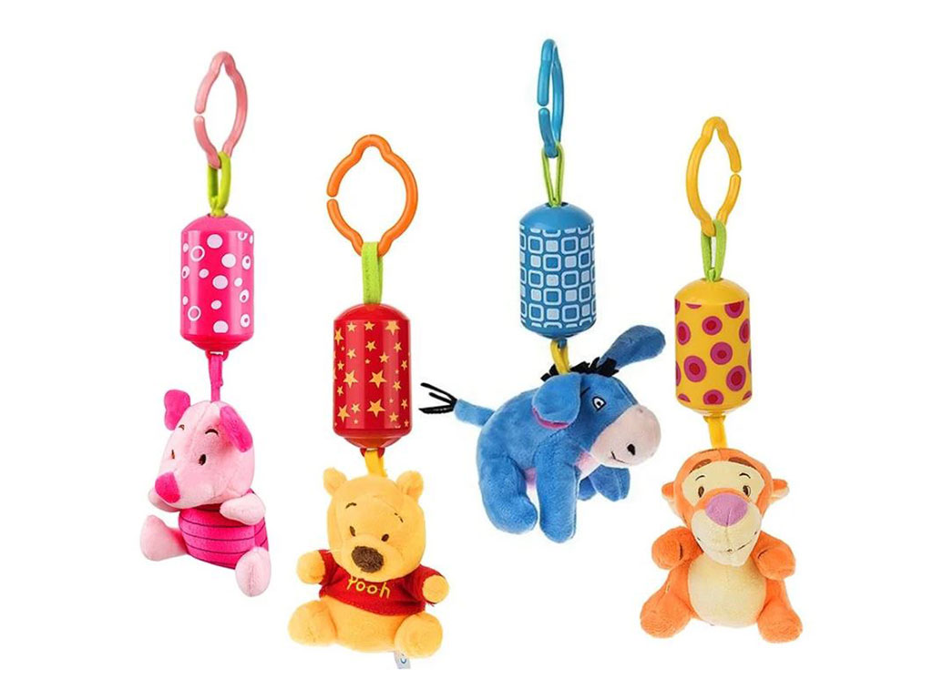 آویز تخت و کریر ملودی دار طرح شخصیت های دیزنی