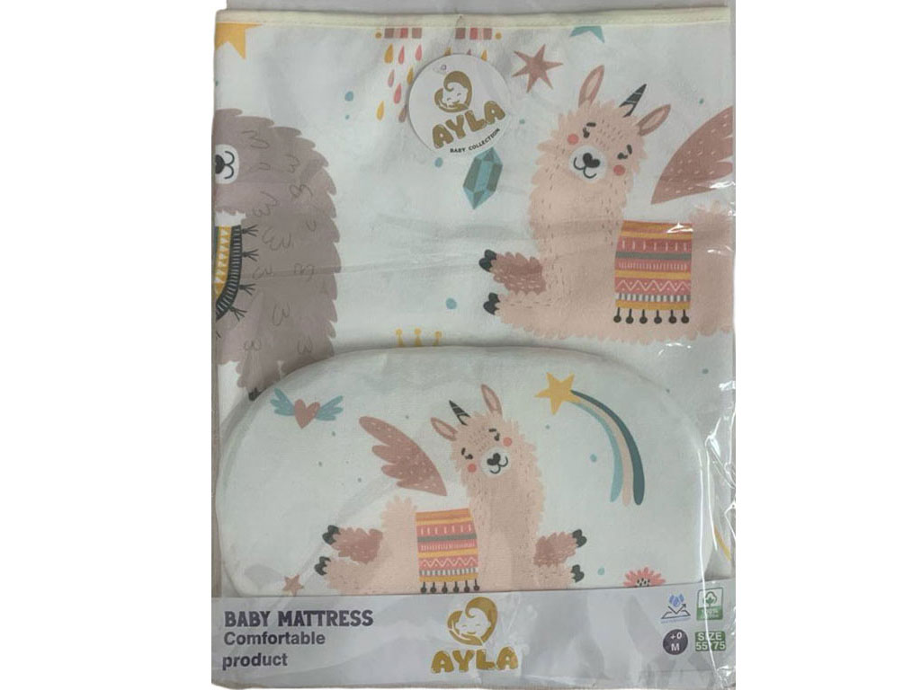 زیرانداز تعویض بالشت دار نوزادی آیلا ayla