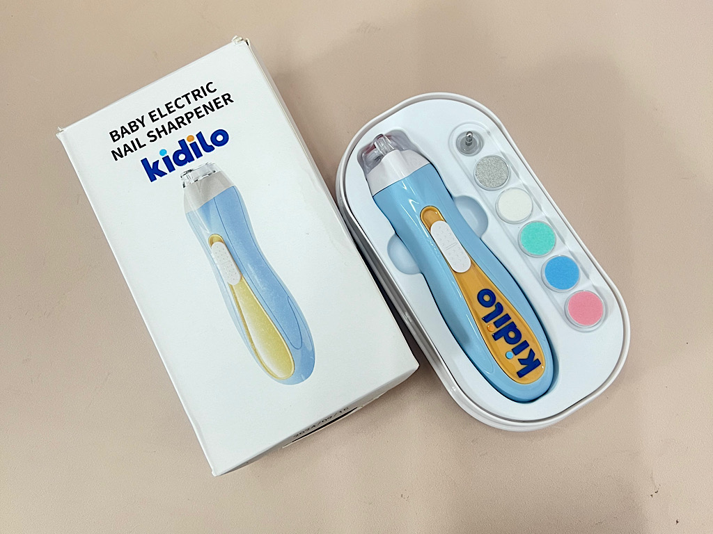 سوهان ناخن شارژی چراغ دار نوزاد و کودک دارای قاب  Kidilo