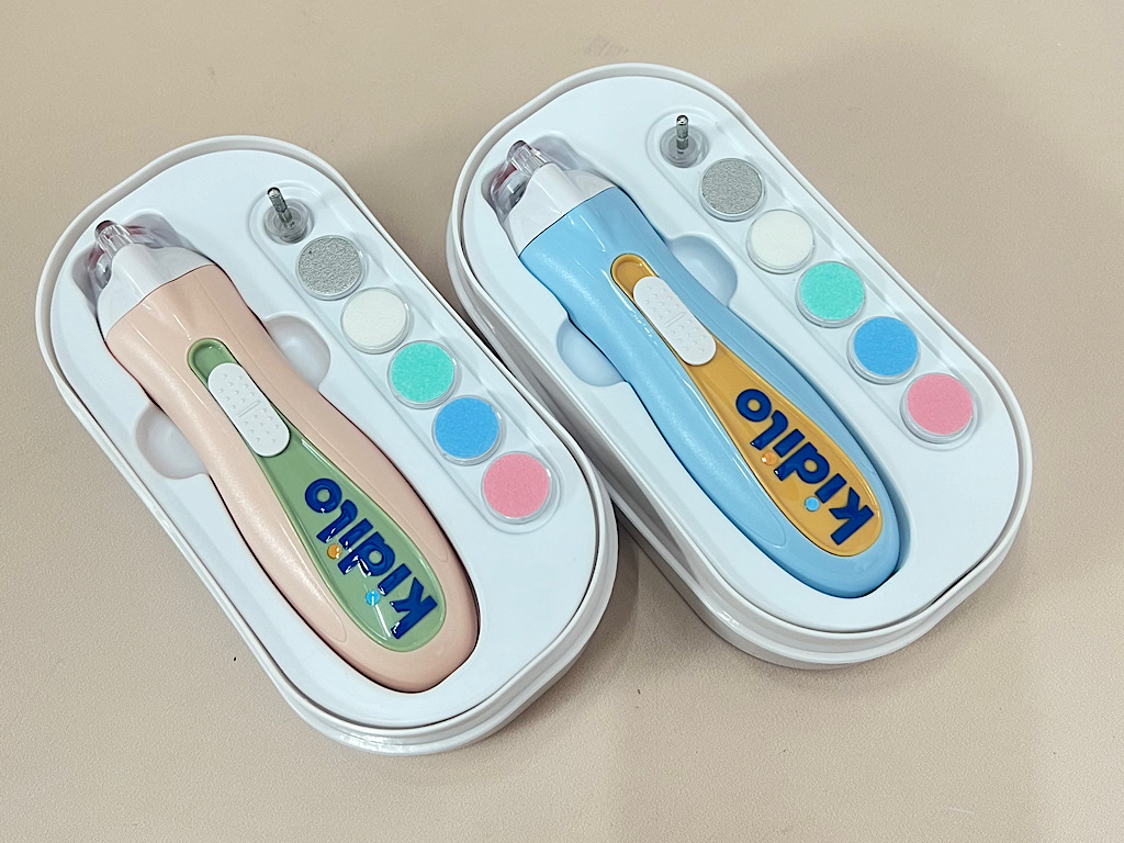 سوهان ناخن شارژی چراغ دار نوزاد و کودک دارای قاب  Kidilo