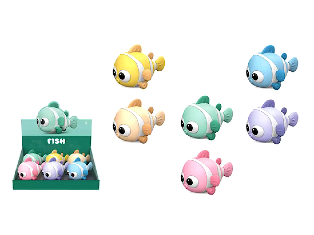 ماهی کوکی اسباب بازی