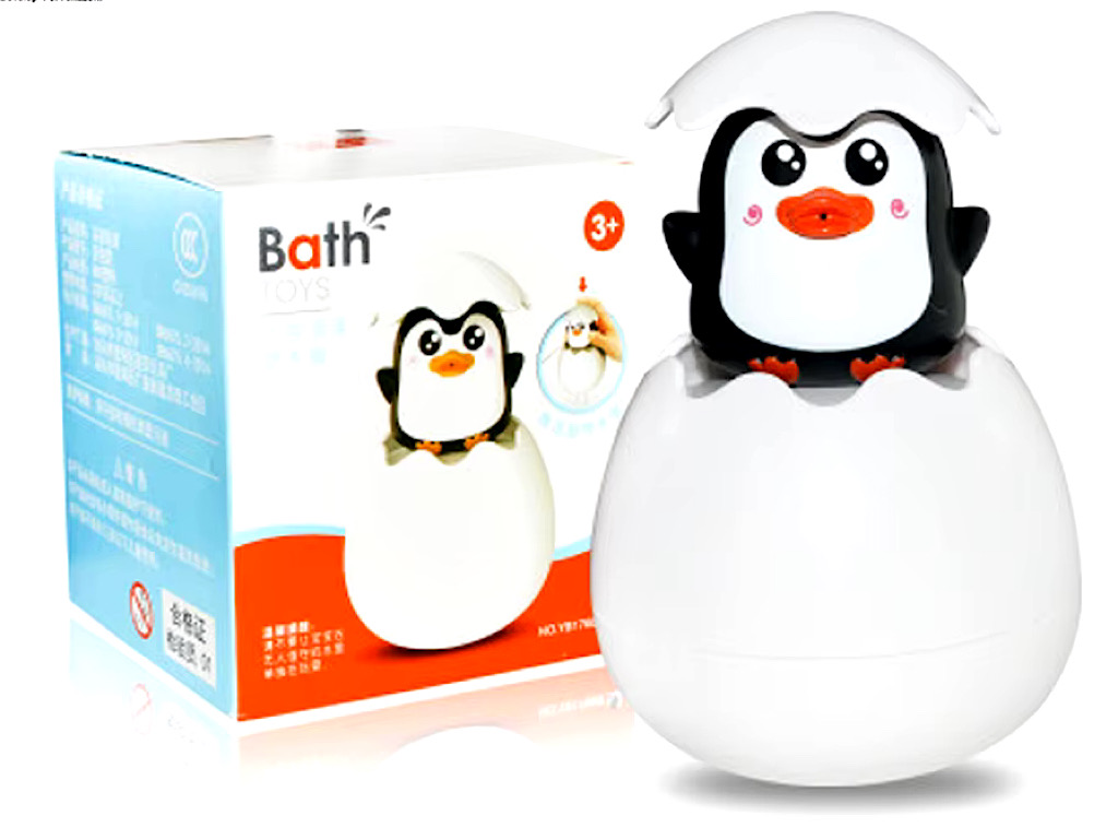 اسباب بازی حمام نوزاد طرح تخم مرغ Ingbaby