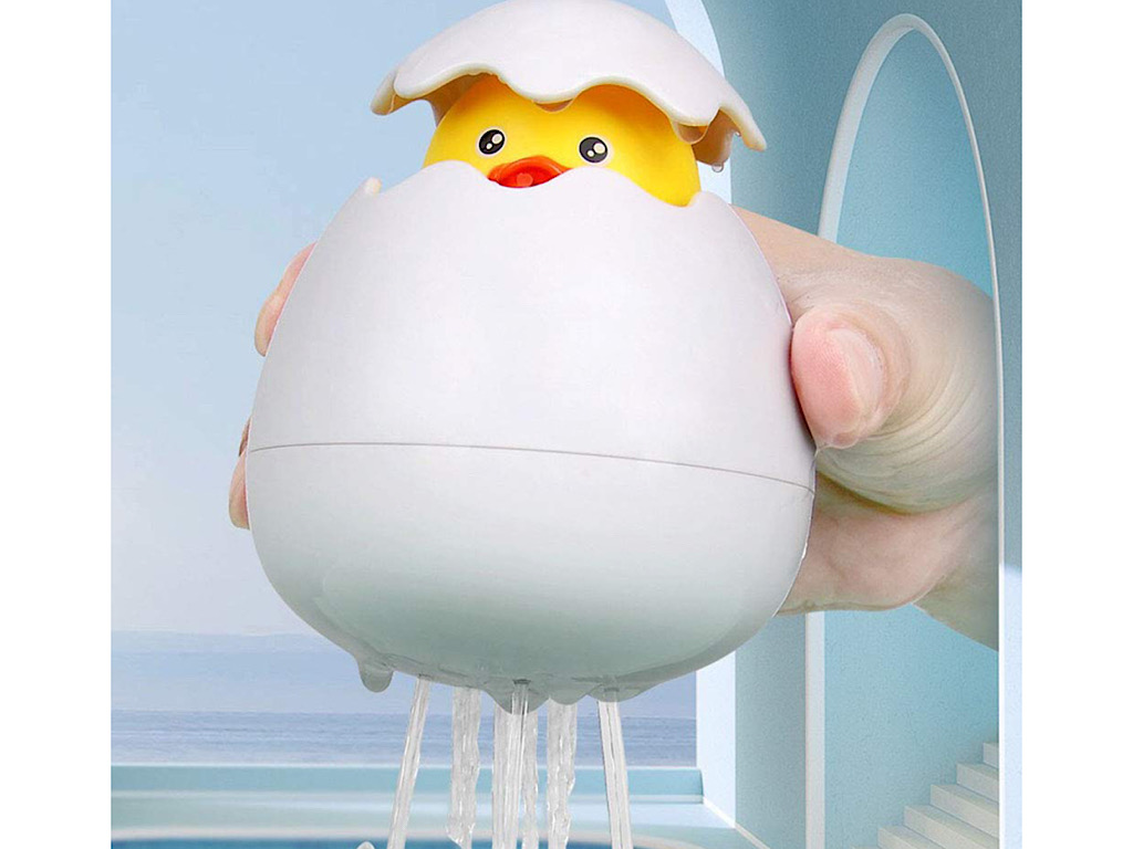 اسباب بازی حمام نوزاد طرح تخم مرغ Ingbaby