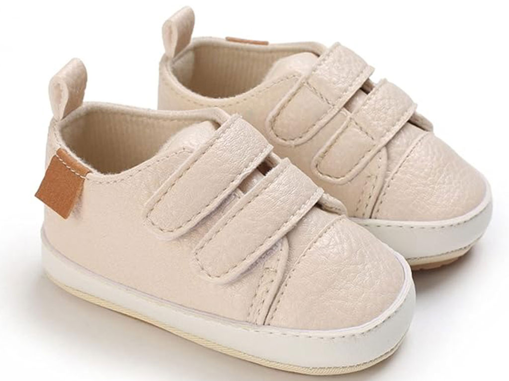 پاپوش استپ دار نوزادی کرم رنگ