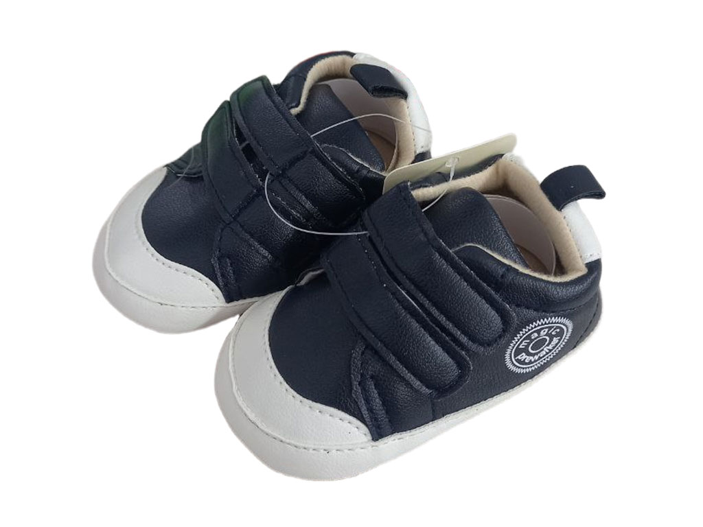 پاپوش نوزادی استپ دار رنگ سرمه ای