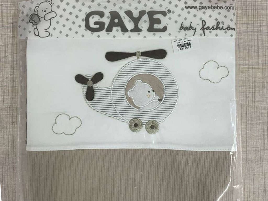 پتو نخی نوزادی طرح دار 82*84 CM گایه G.A.Y.E