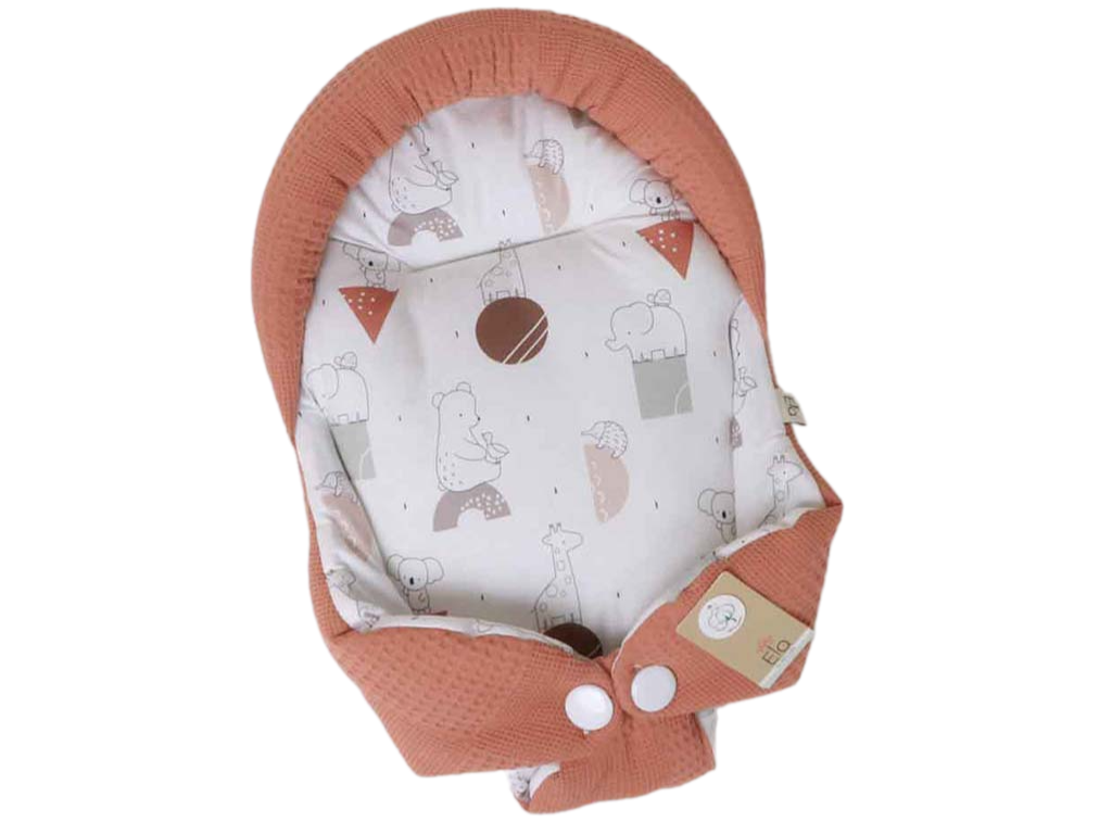 قنداق سوئیسی (آغوش گیر) نوزادی طرح پیکه سیرک آجری الا ELA