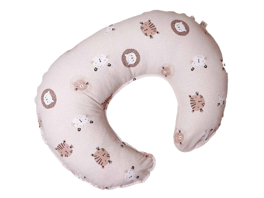 بالشت چند منظوره شیردهی نوزاد طرح پیکه گربه نسکافه ای الا ELA