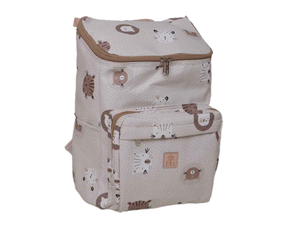 کوله پشتی لوازم نوزادی نیکا گربه نسکافه ای الا ELA