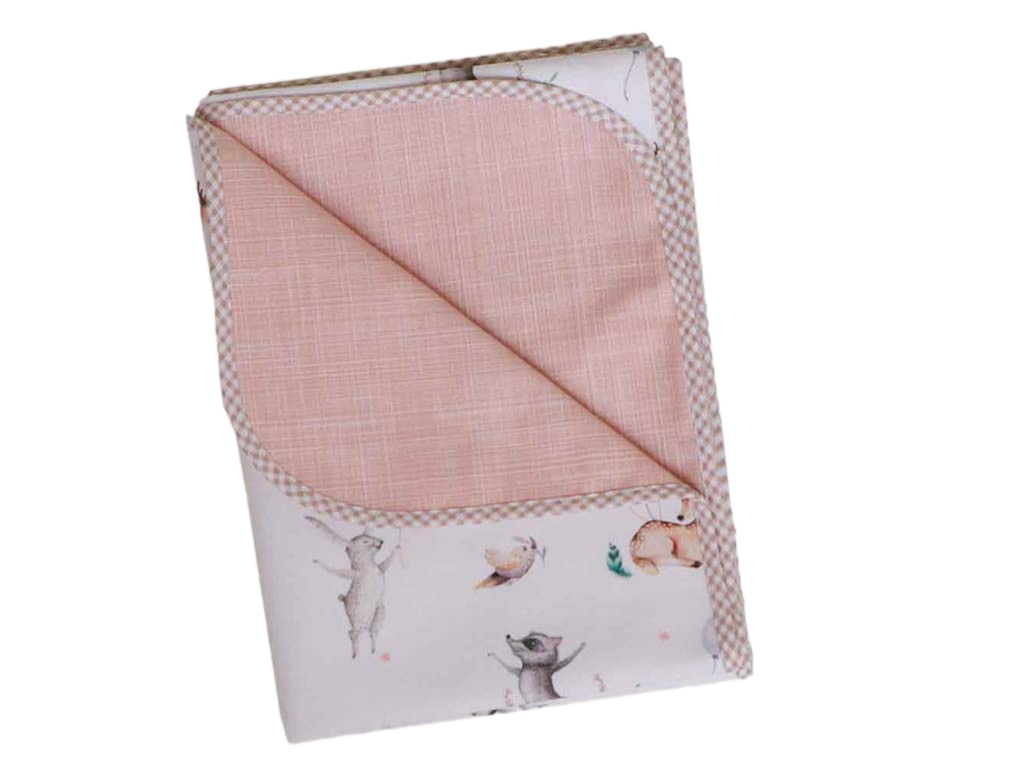 زیرانداز بازی و غذای نوزاد و کودک طرح جنگل شاد الا ELA