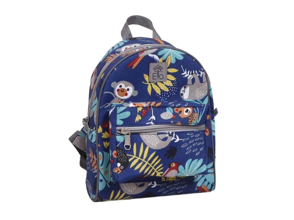 کیف کوله پشتی کودک  استوایی سرمه ای الا  ELA