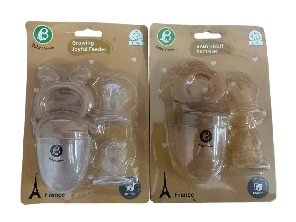 توری میوه خوری سیلیکونی با توری یدک baby crown