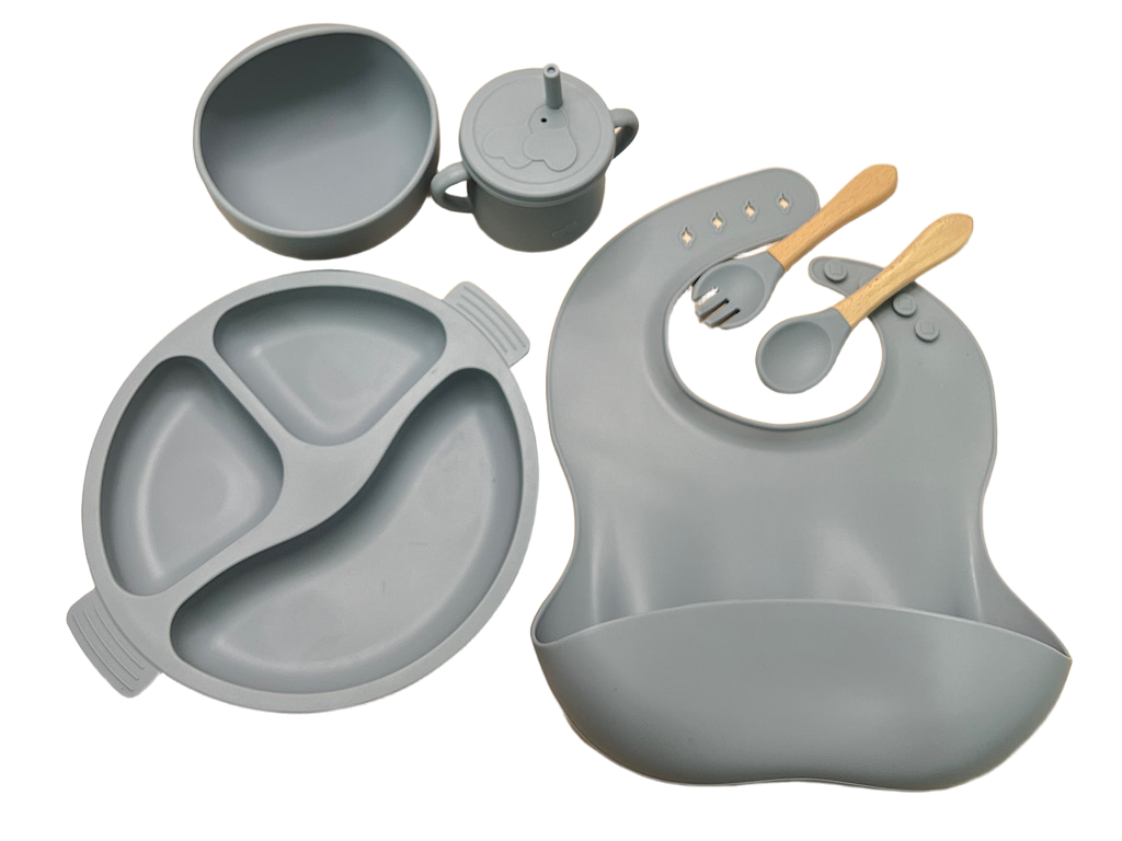 ست ظرف غذا سیلیکونی 8  تکه