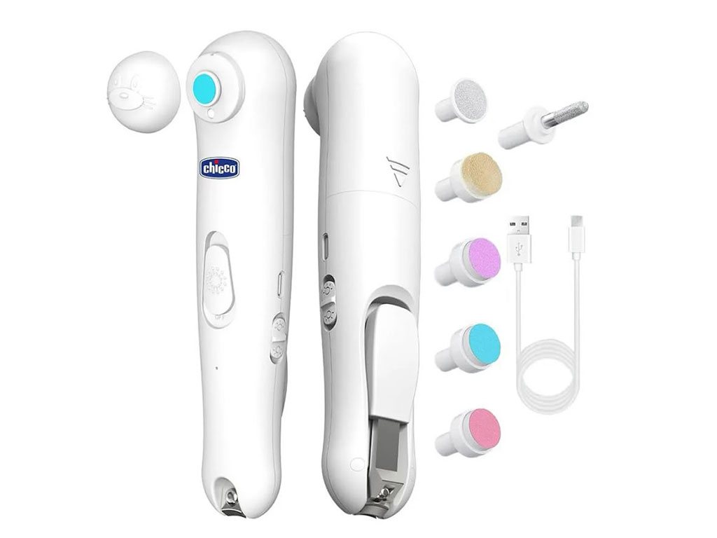 سوهان برقی و ناخن گیر چراغ دار نوزاد و کودک چیکو chicco