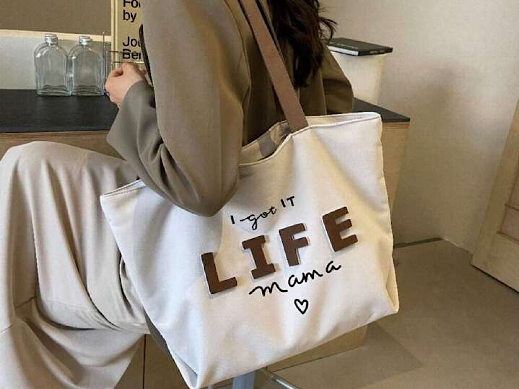 کیف لوازم مادر و  نوزاد دسته دار برند  Life