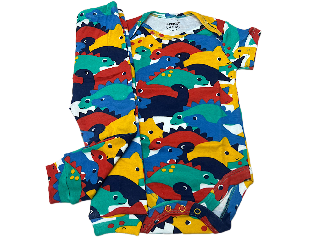 بادی آستین کوتاه و شلوار نوزادی ماماس اند پاپاس Mamas & papas