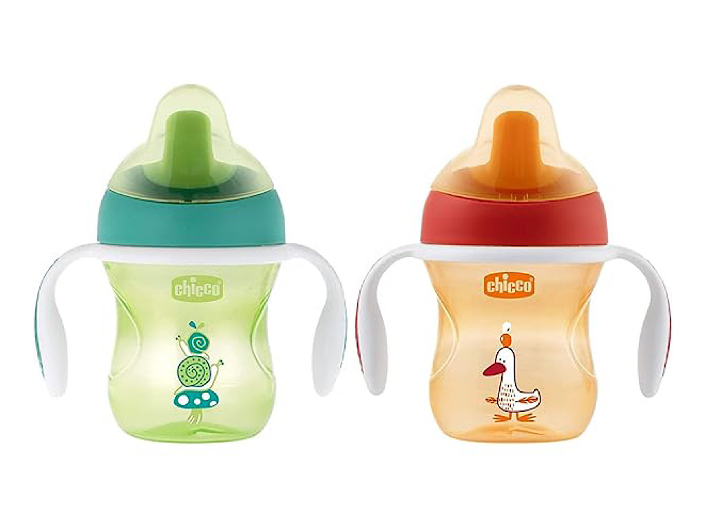 لیوان آبمیوه خوری ضد چکه  200 میلی لیتر چیکو CHICCO