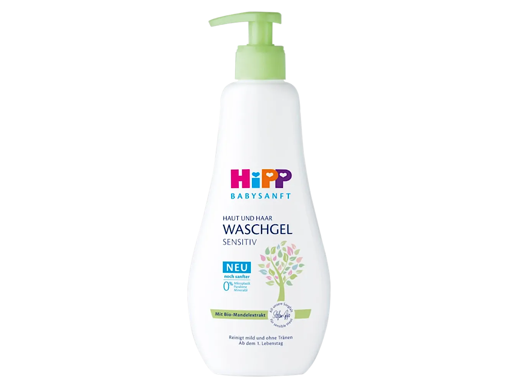 شامپو سر و بدن پمپی 400 میل هیپ  HIPP