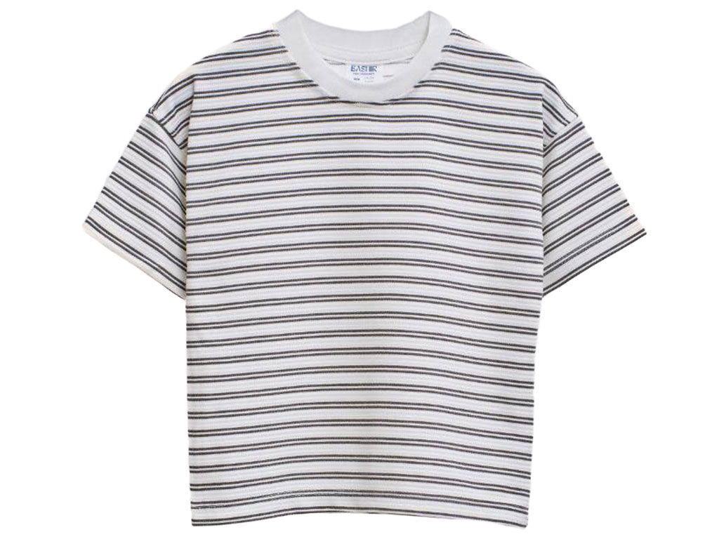 تیشرت نوزاد و کودک طرح راه راه کرم بشیر Bahhir