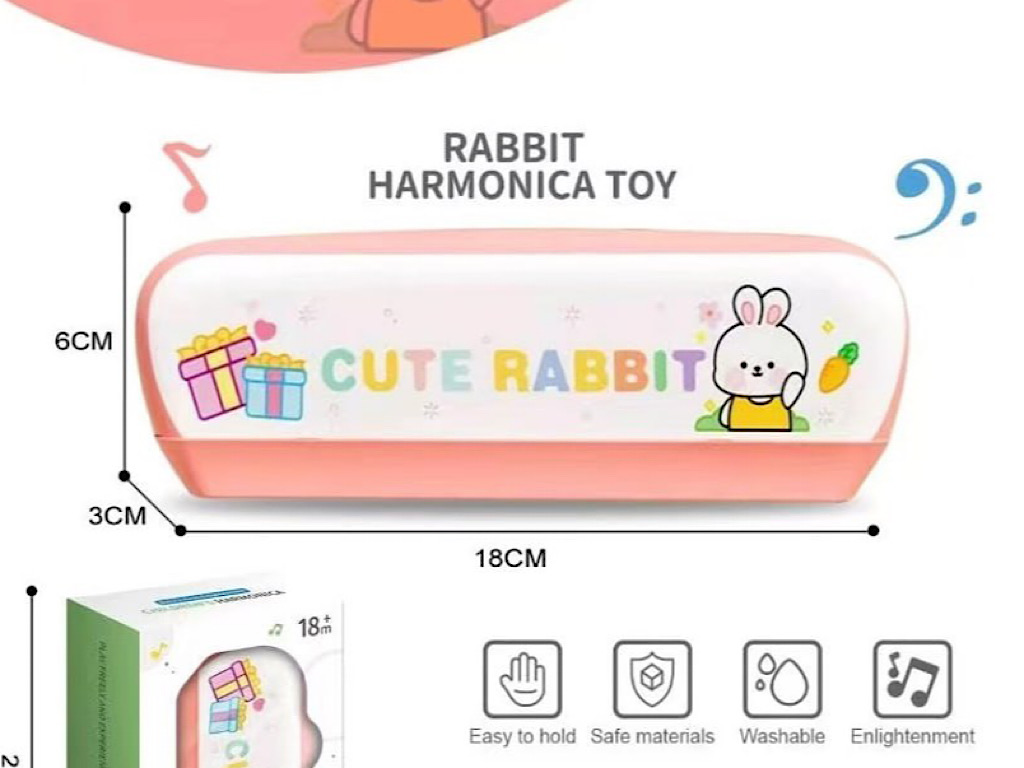 ساز دهنی بچه گانه cute rabbit