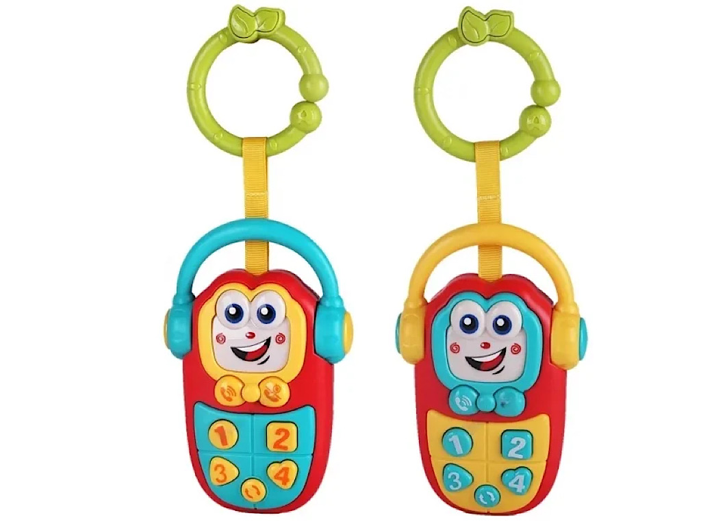 موبایل موزیکال و چراغ دار با  آویز