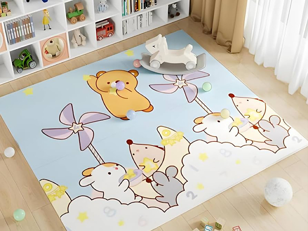 کفپوش تاتامی یا مت بازی  115*175دو رو