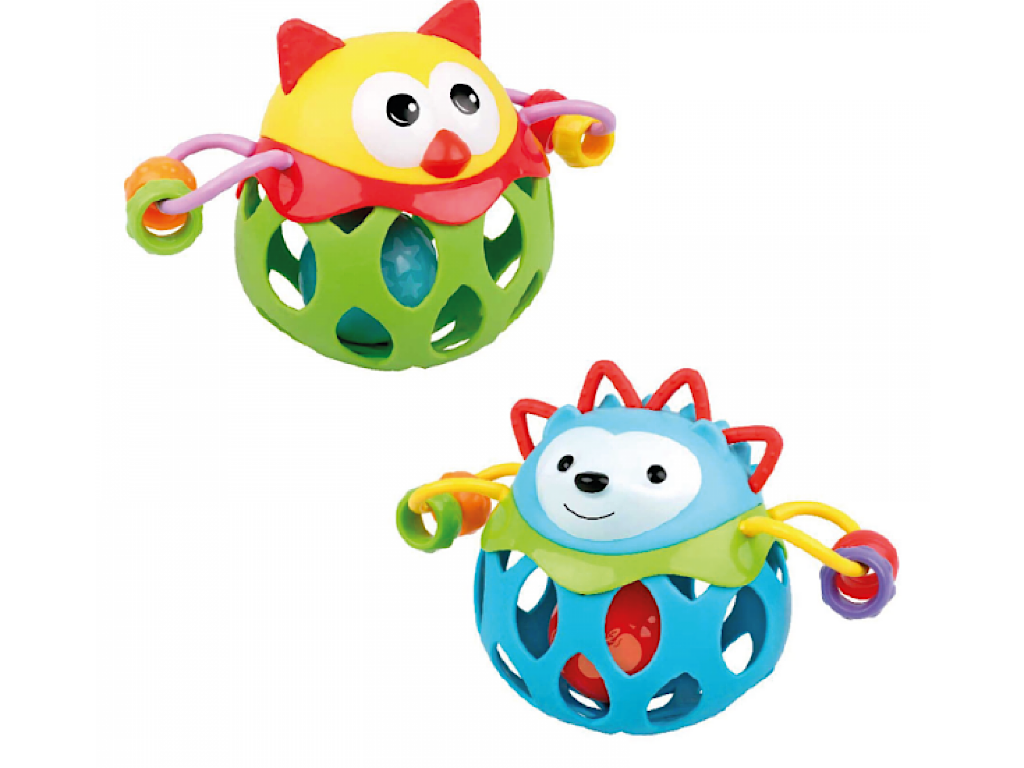 جغجغه توپی سیلیکونی منعطف نوزادی Five star