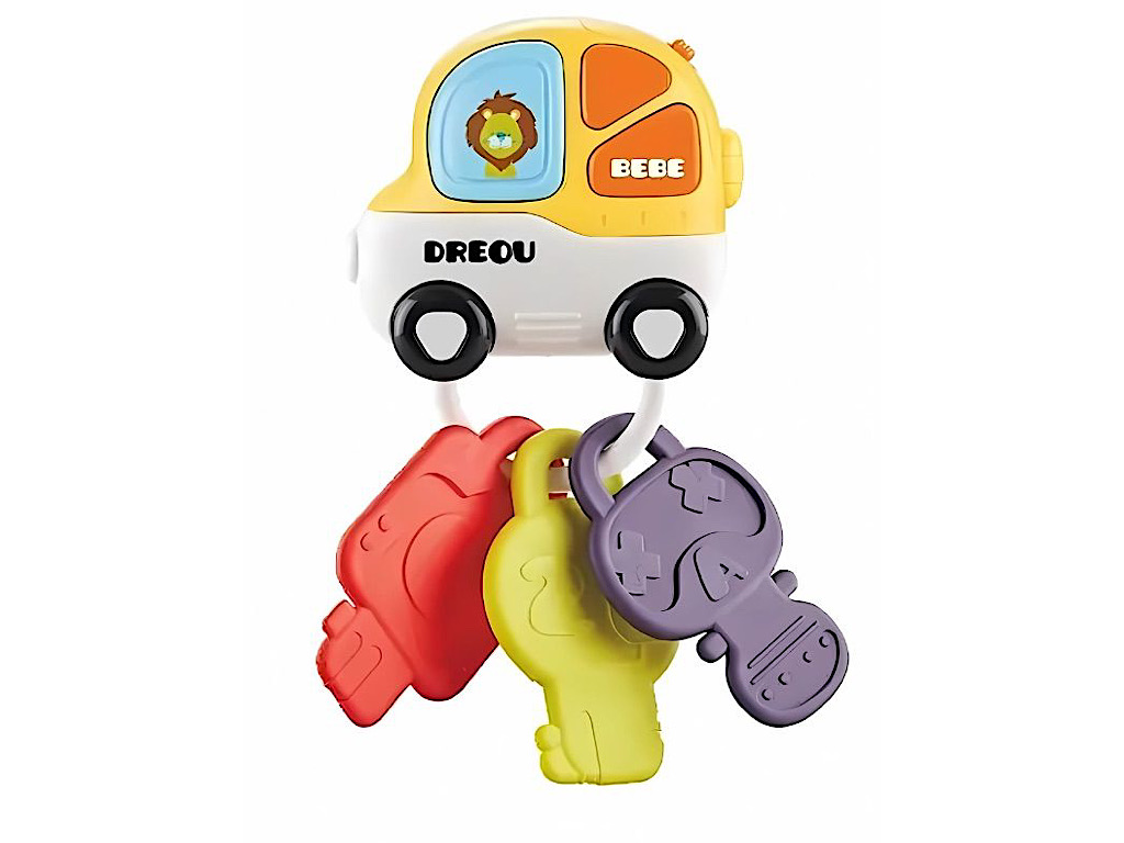 دندانگیر و جا سوئیچی موزیکال و چراغدار  chimstar