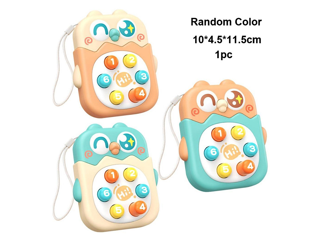 کنسول بازی دست ورزی و هوش پاپ ایت گیم طرح جغد whack a mole