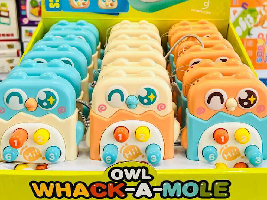 کنسول بازی دست ورزی و هوش پاپ ایت گیم طرح جغد whack a mole