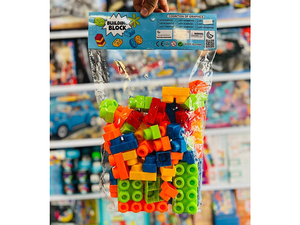 بلوک خانه سازی نرم 48 تکه اسباب بازی jia han