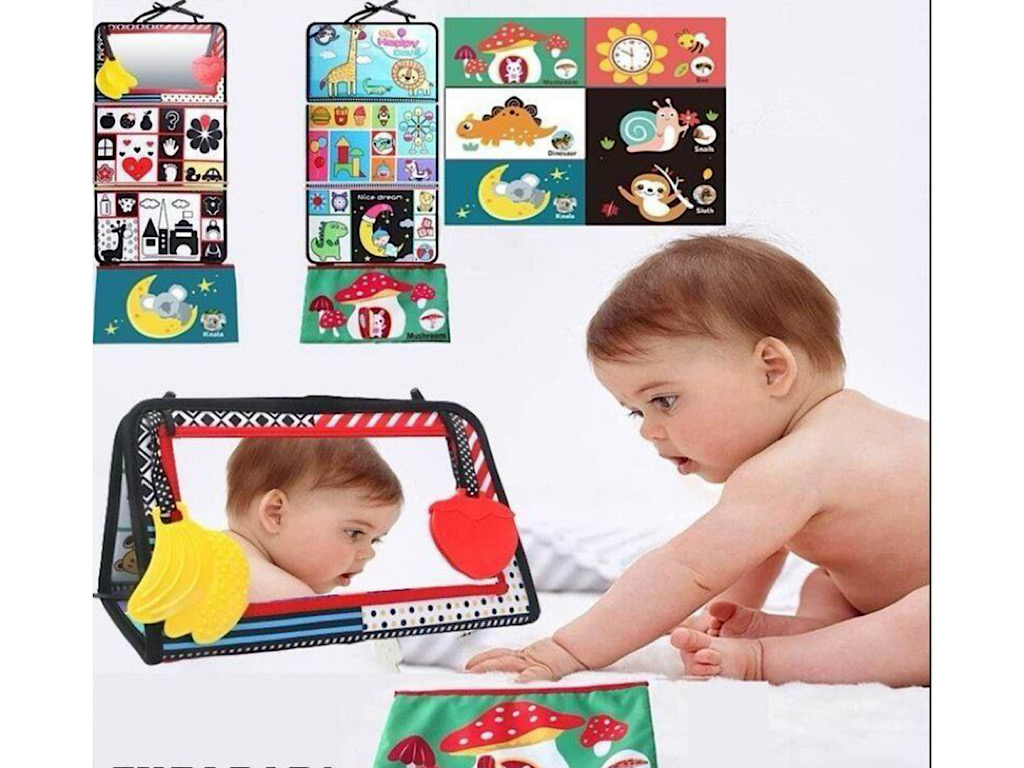 کتاب پارچه ای  آموزشی آئینه ای نوزادی