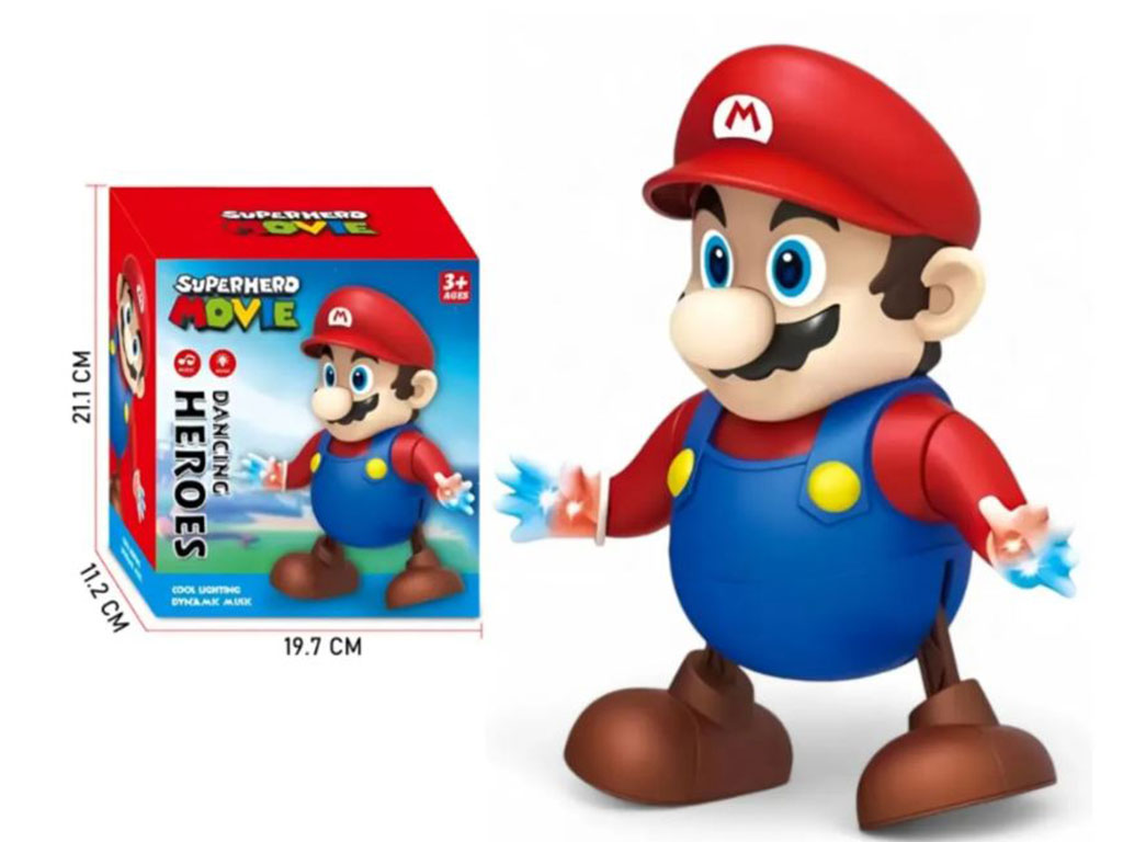 سوپرماریو موزیکال و چراغ دار اسباب بازی