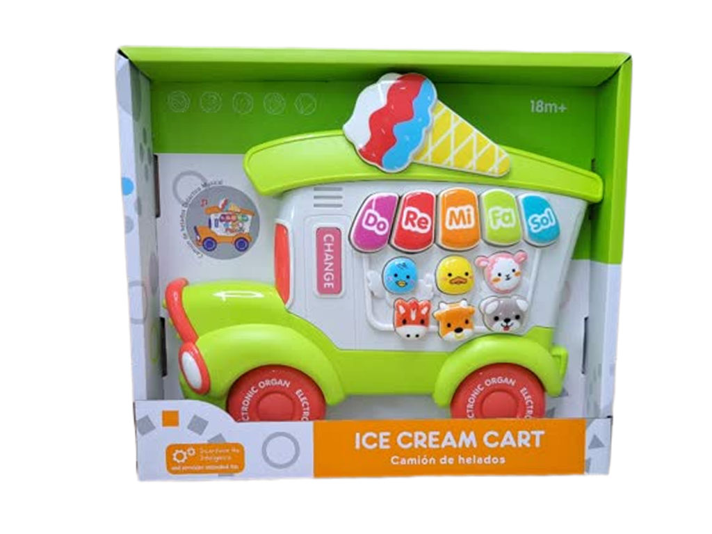 ارگ موزیکال طرح ماشین بستنی اسباب بازی