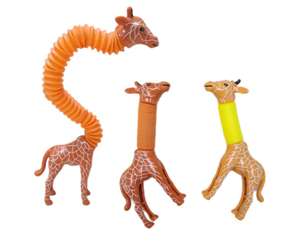 زرافه فنری اسباب بازی