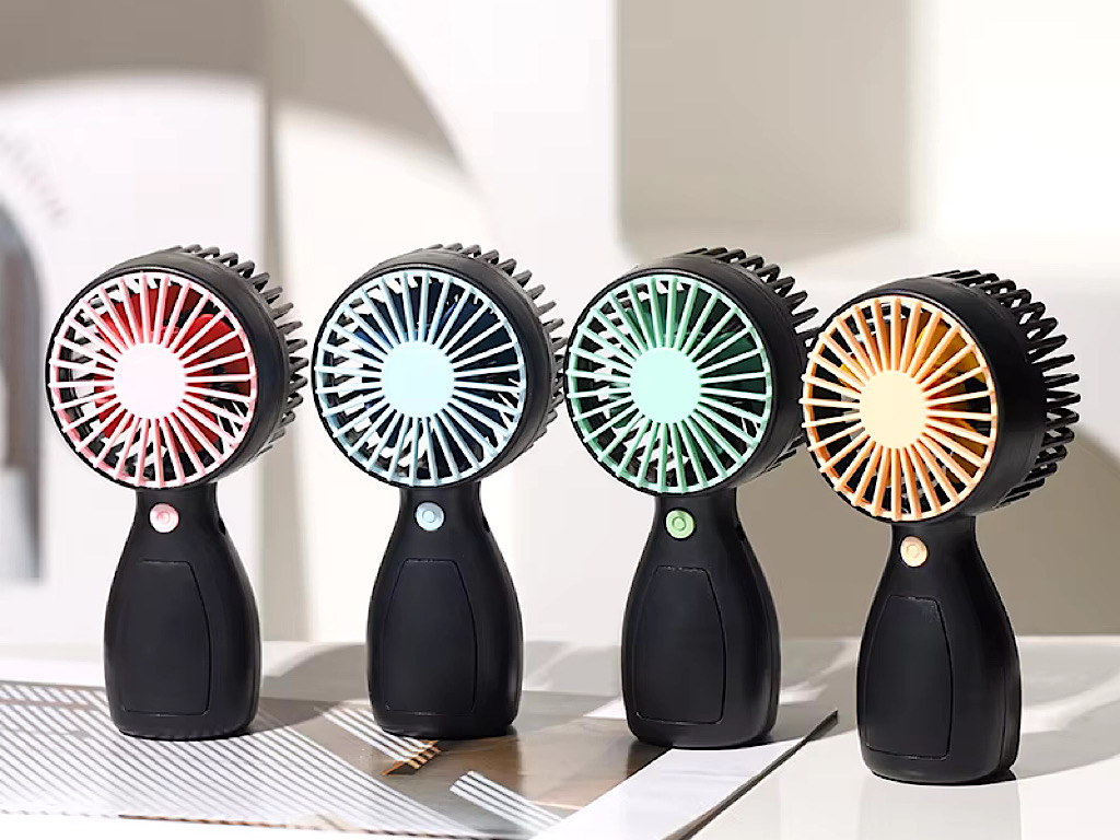 مینی پنکه شارژی و دستی کودک