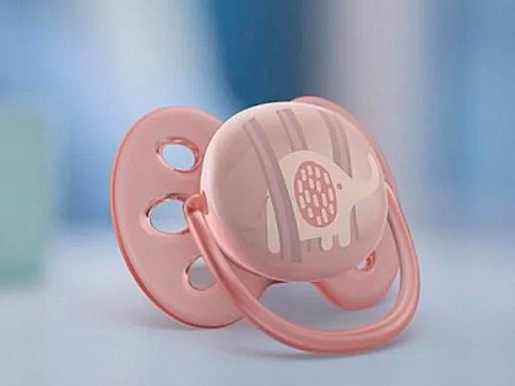 پستانک ارتودنسی دو عددی نوزادی 6-0 ماه مدل ultra soft فیلیپس اونت philips avent