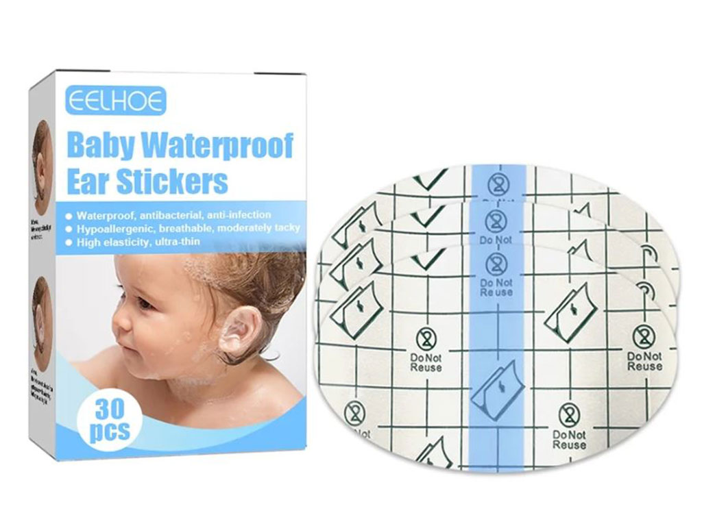 چسب محافظ گوش نوزاد بسته 30 عددی Eelhoe