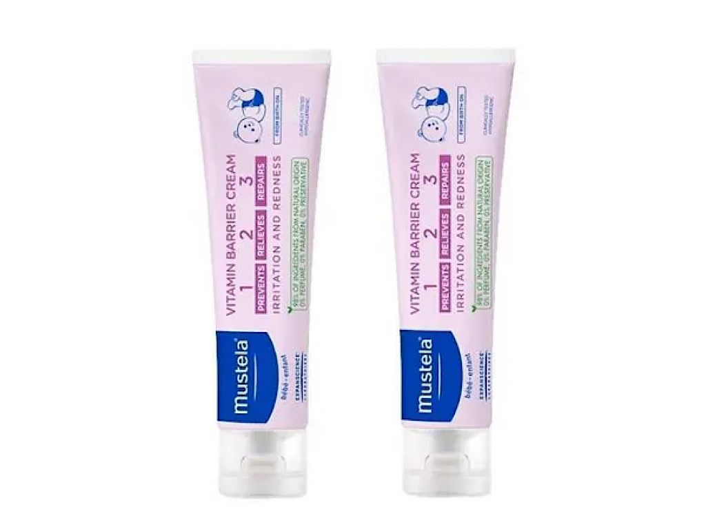 کرم سوختگی نوزاد 50 میل مدل  3 2 1   BARRIER موستلا  mustela