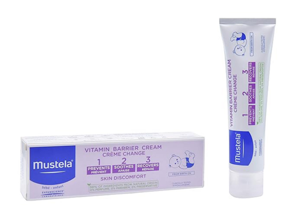 کرم سوختگی نوزاد 50 میل مدل  3 2 1   BARRIER موستلا  mustela