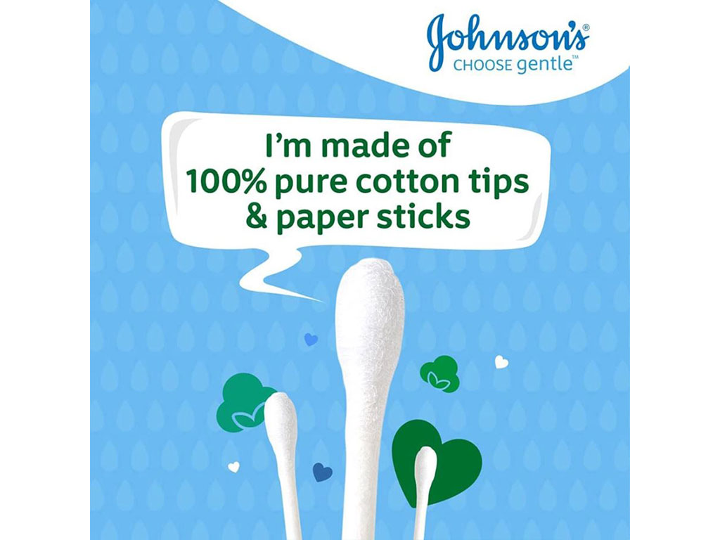 گوش پاک کن 200 عددی جانسون Johnsons