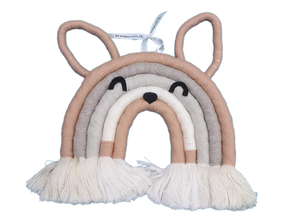 آویز اتاق نوزاد و کودک طرح رنگین کمان الا ela